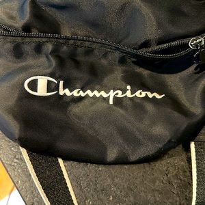 CHAMPION Black Fanny Pack Belt Bag, gently used